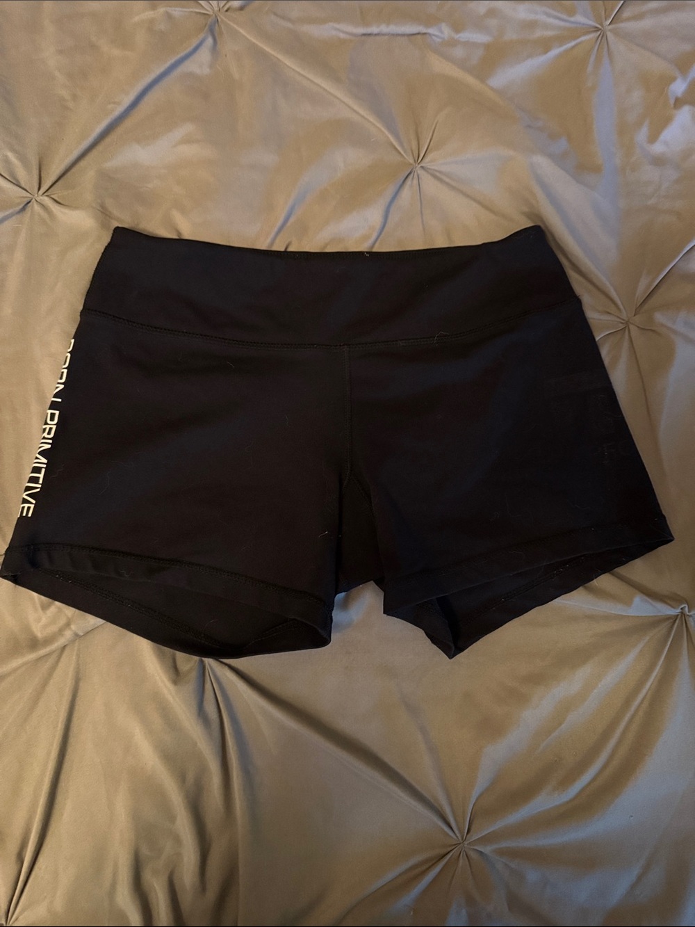 Women's Black Active Shorts - Born Primitive: